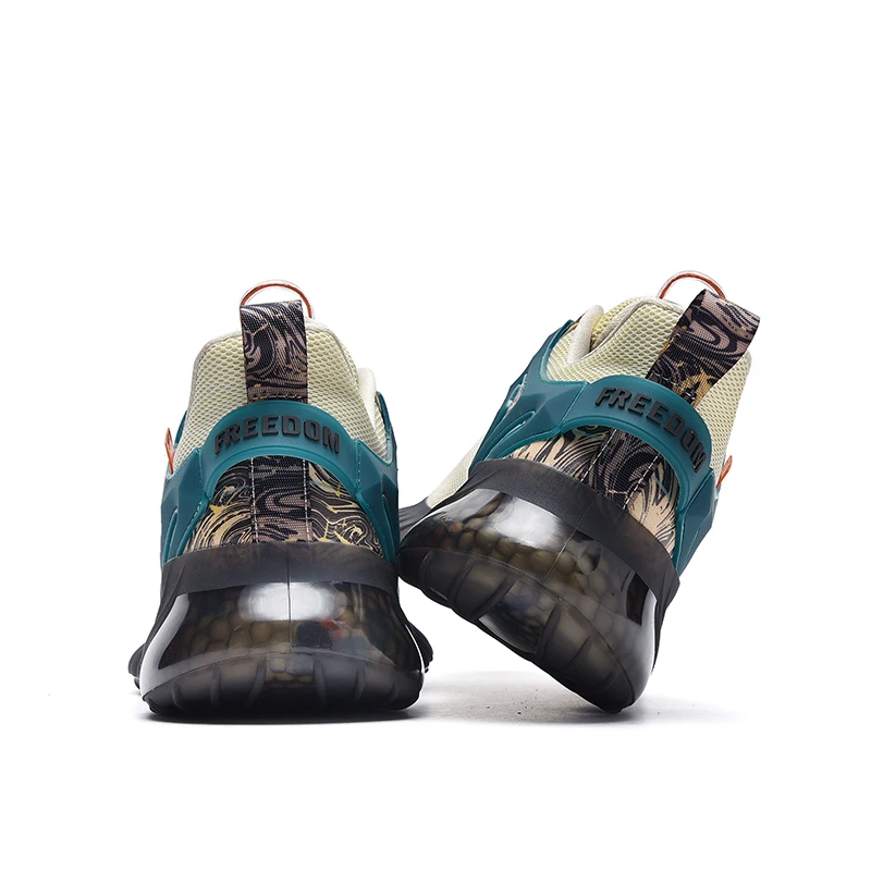 Мужские кроссовки Xiaomi, Модные сетчатые дышащие повседневные кроссовки, мужская мягкая удобная уличная спортивная обувь на шнуровке, Размер 39-45 Изображение 2