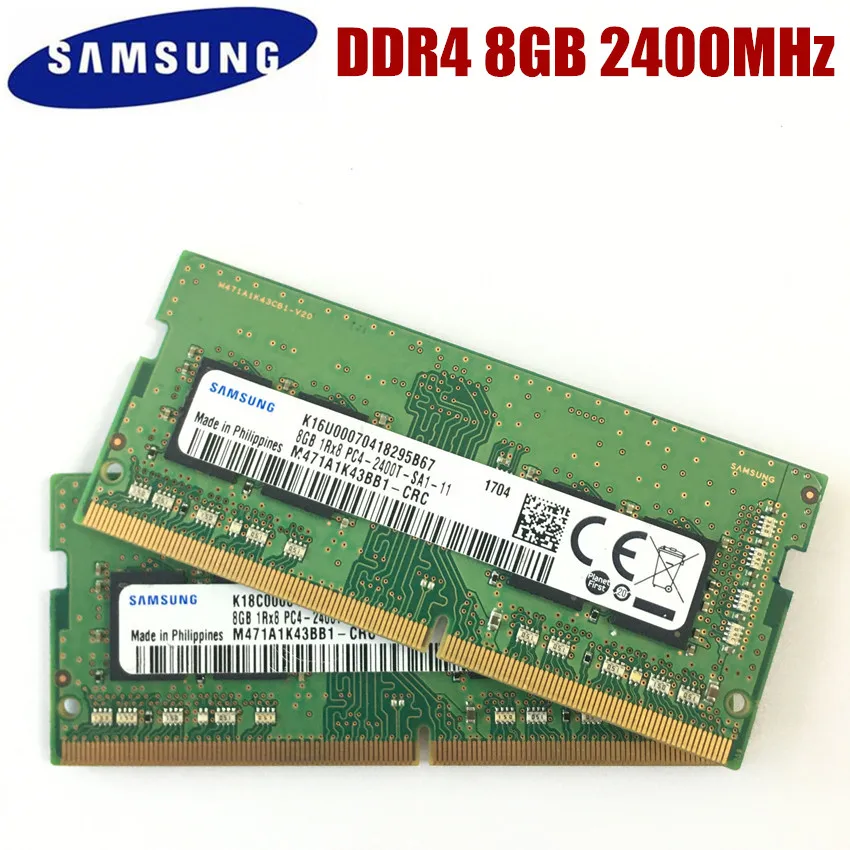 Samsung Ноутбук DDR4 8GB PC4 2400T DIMM Память ноутбука 8G DDR4 2400MHZ Память ноутбука ноутбук RAM Изображение 0