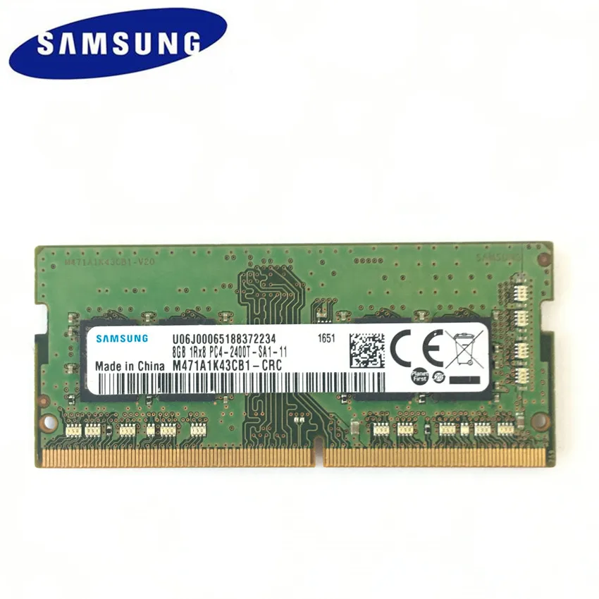 Samsung Ноутбук DDR4 8GB PC4 2400T DIMM Память ноутбука 8G DDR4 2400MHZ Память ноутбука ноутбук RAM Изображение 2