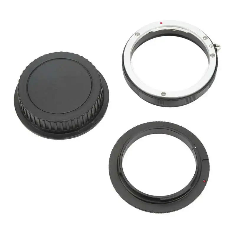 переходное кольцо для обратного макросъемки 58 мм, защитное кольцо для заднего крепления объектива и крышка для камеры Canon EF Mount с резьбой для фильтра 58 мм Изображение 0