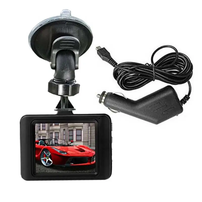 Автомобильная Регистраторная Камера 1080P Full HD Видеорегистратор Для Вождения Встроенный G-Сенсор 2-Дюймовый Экран Ночного Видения Широкоугольная Камера 24-Часового Режима Парковки Изображение 2