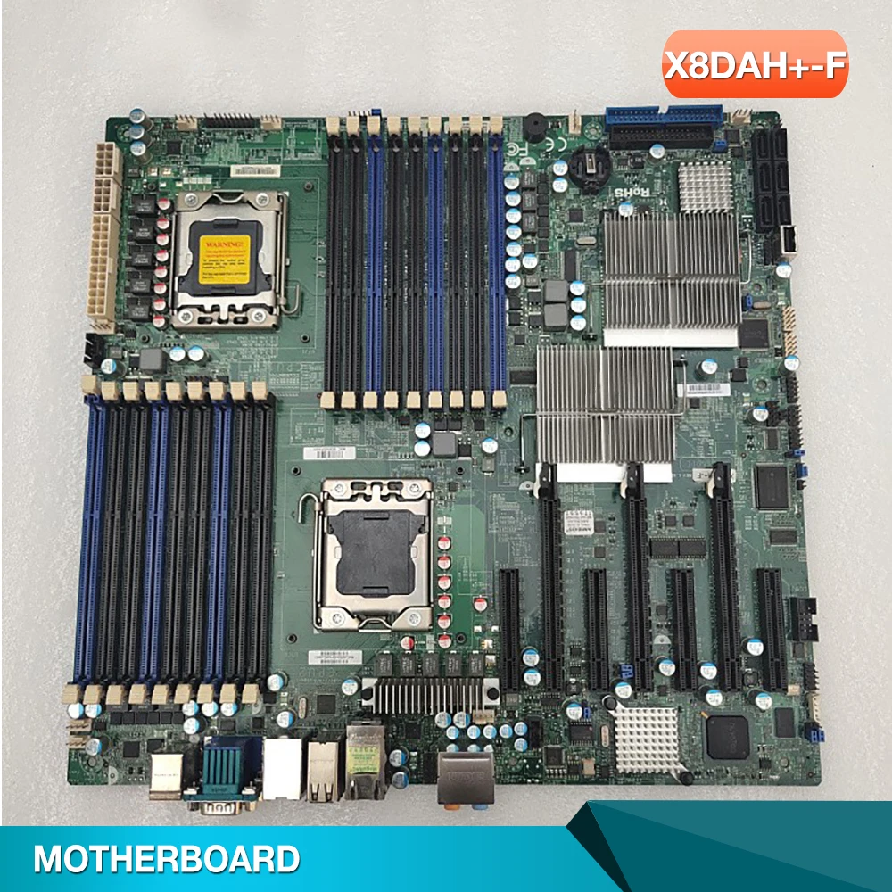 X8DAH +-F для материнской платы Supermicro, двухпортовый контроллер Gigabit Ethernet, процессор Xeon серии 5600/5500 Изображение 0
