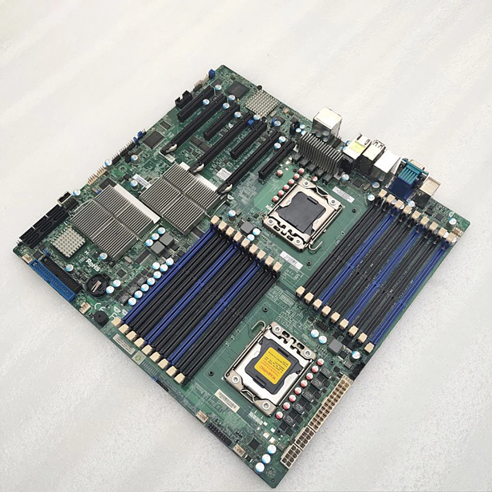 X8DAH +-F для материнской платы Supermicro, двухпортовый контроллер Gigabit Ethernet, процессор Xeon серии 5600/5500 Изображение 2
