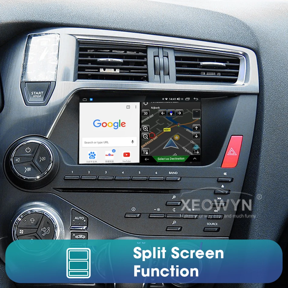 4G DSP Carplay Для Citroen DS5 Android АВТО Мультимедиа Видеоплеер DVD Головное Устройство Авторадио GPS Навигация Аудио Стерео Автомобильное Радио Изображение 3