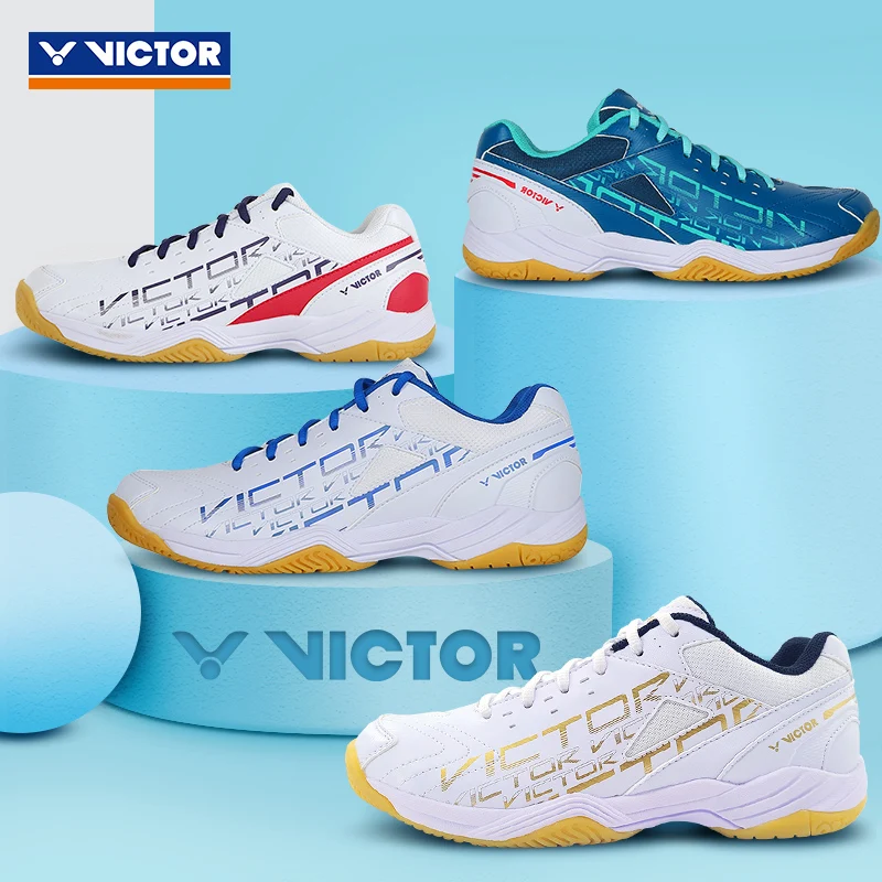 Обувь для бадминтона Новая 2023 оригинальная Victor Для мужчин и женщин, нескользящие спортивные кроссовки с подушками, теннисные Изображение 1