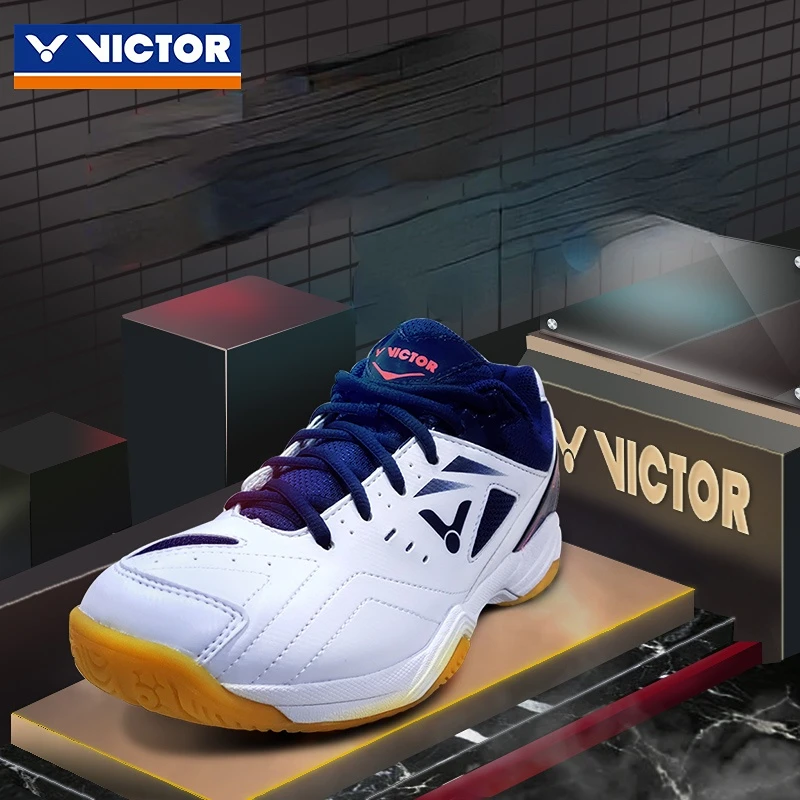 Обувь для бадминтона Новая 2023 оригинальная Victor Для мужчин и женщин, нескользящие спортивные кроссовки с подушками, теннисные Изображение 3