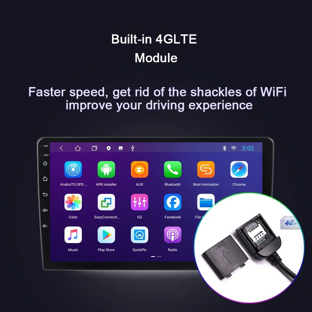 HD 1280*720 8G + 128G 8 Core DSP Android 11,0 Автомобильный DVD-плеер GPS Карта WIFI Bluetooth 5,0 RDS Радио Для Ford Transit Custom 2013-2018 Изображение 2