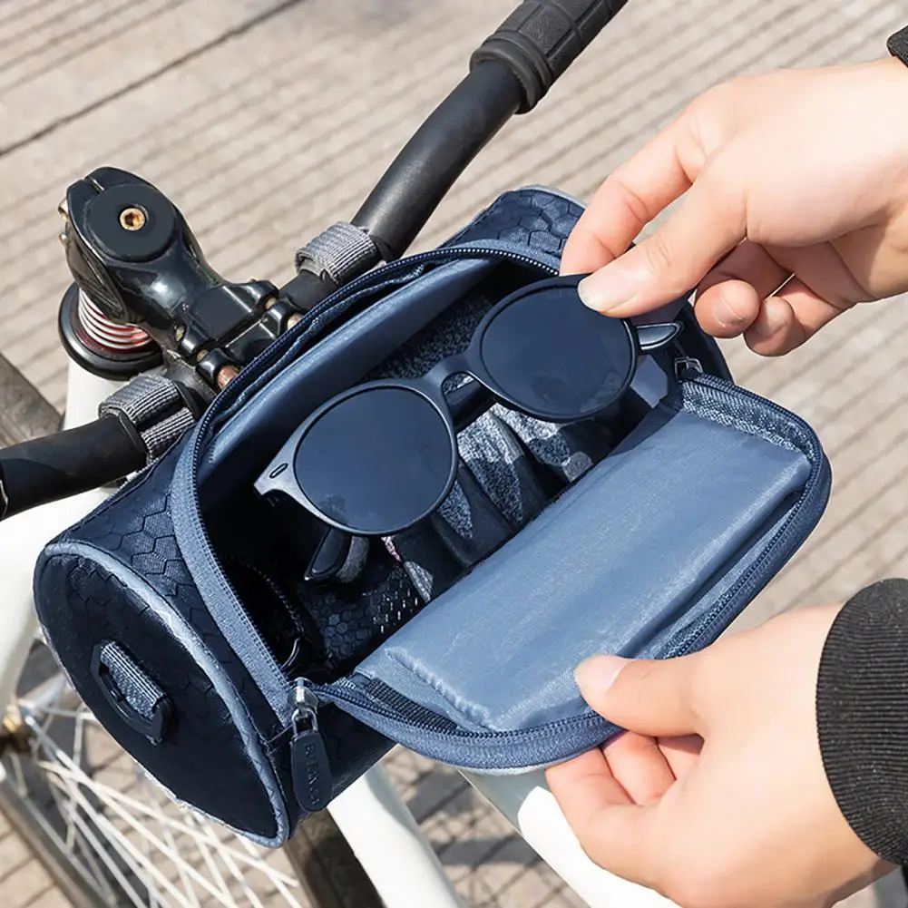 Дизайн ремешка для велосипедной сумки, Ударопрочный на ощупь, прозрачное окно, Пылезащитная велосипедная сумка, Влагостойкая велосипедная сумка для верховой езды Изображение 3