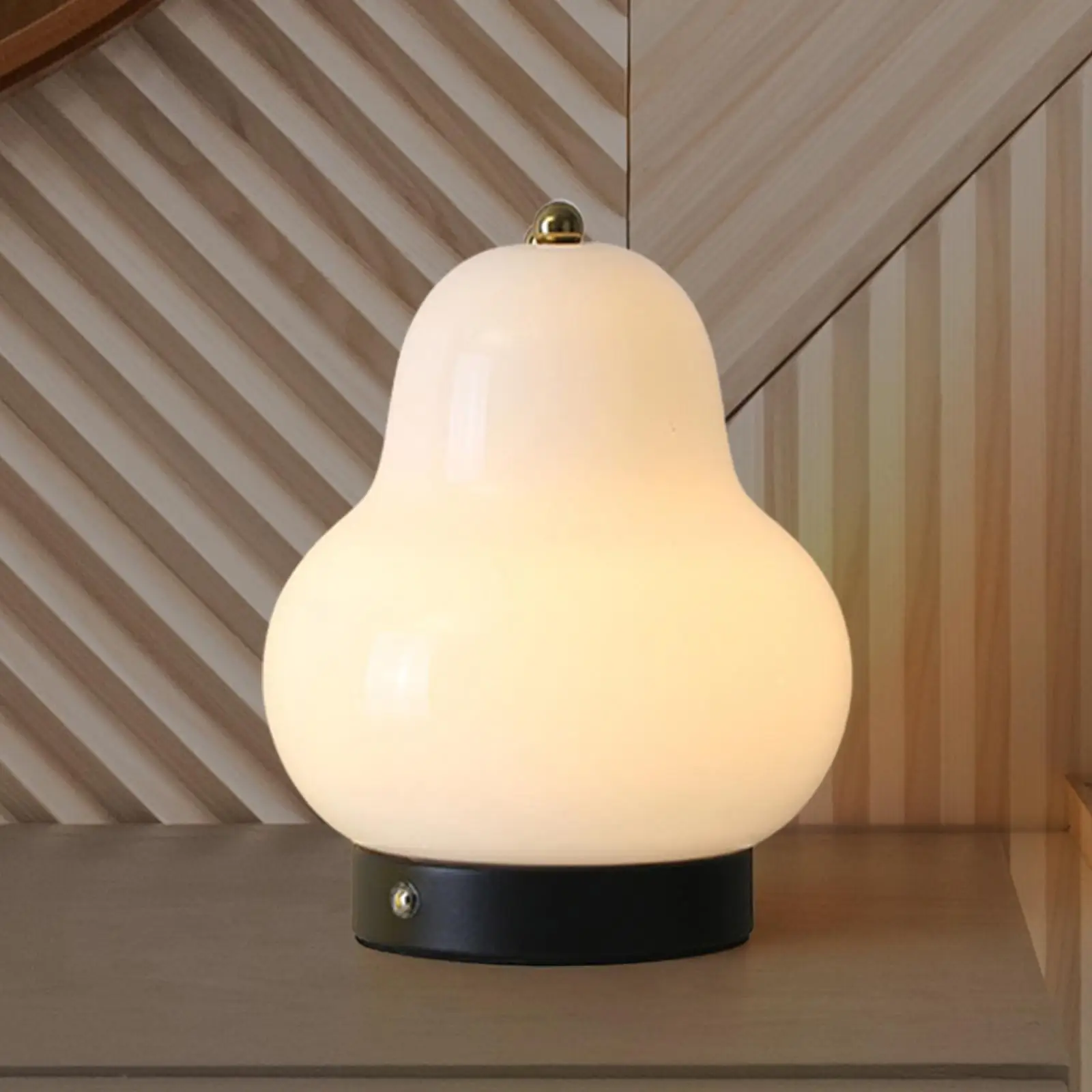 Настольная лампа Груша с сенсорным управлением Современные настольные светильники для прикроватной тумбочки Офисной вечеринки Изображение 1