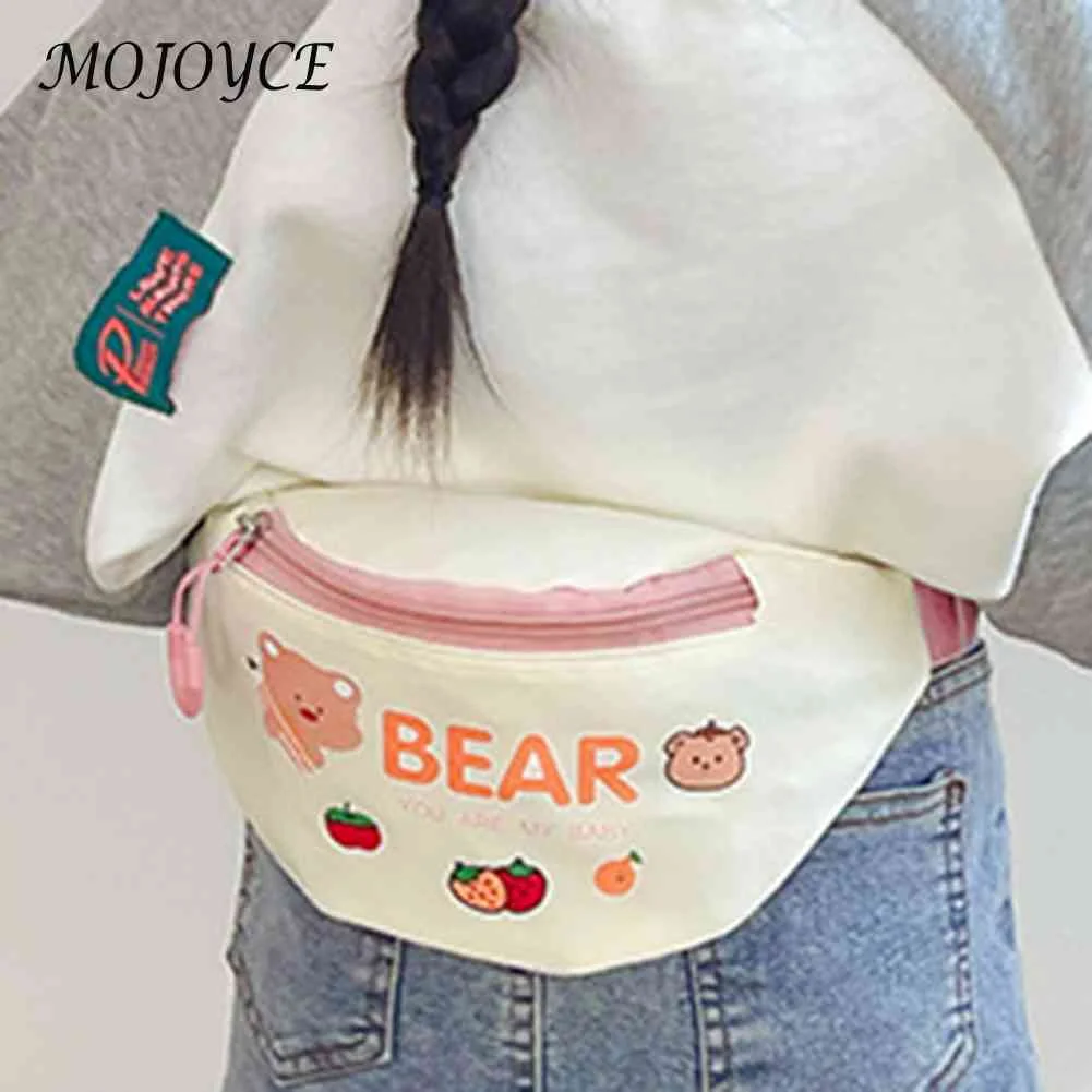 Мультяшная сумка через плечо с медведем, детская силиконовая сумка для телефона, сумки через плечо, сумка для девочек, прекрасный кошелек, сумки с животными, поясная сумка для задницы Изображение 0