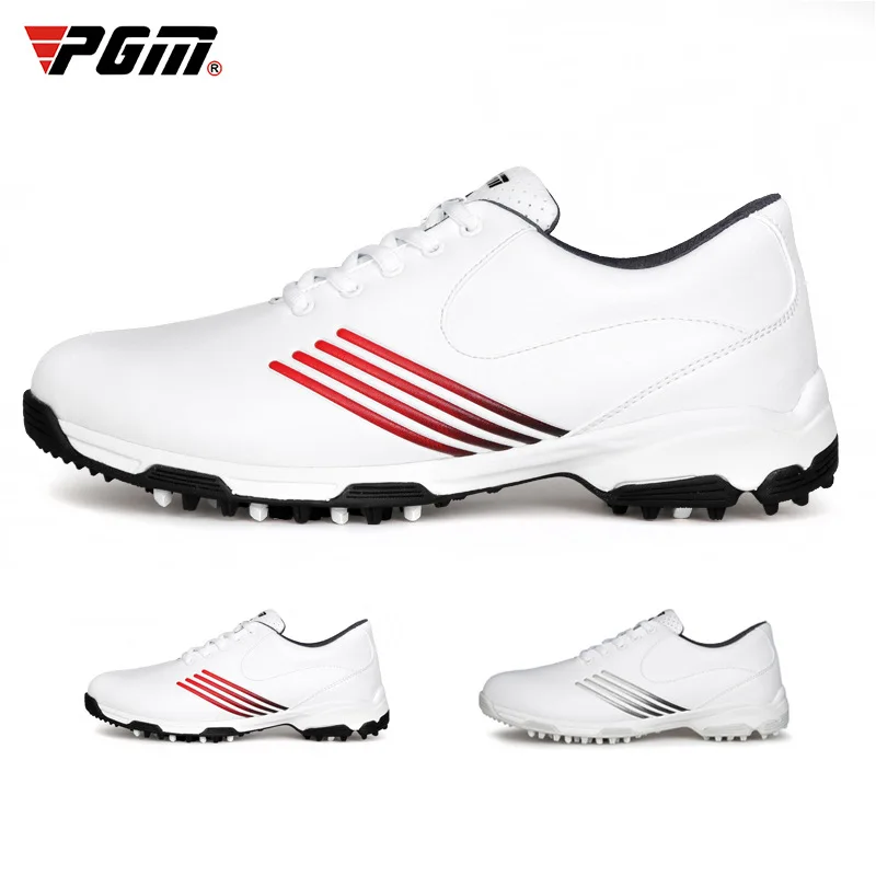 Обувь для гольфа PGM, женская водонепроницаемая спортивная обувь со скрытым каблуком, дышащие нескользящие кроссовки XZ139 Изображение 0