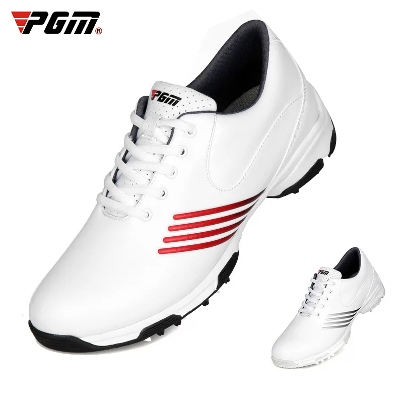 Обувь для гольфа PGM, женская водонепроницаемая спортивная обувь со скрытым каблуком, дышащие нескользящие кроссовки XZ139 Изображение 1
