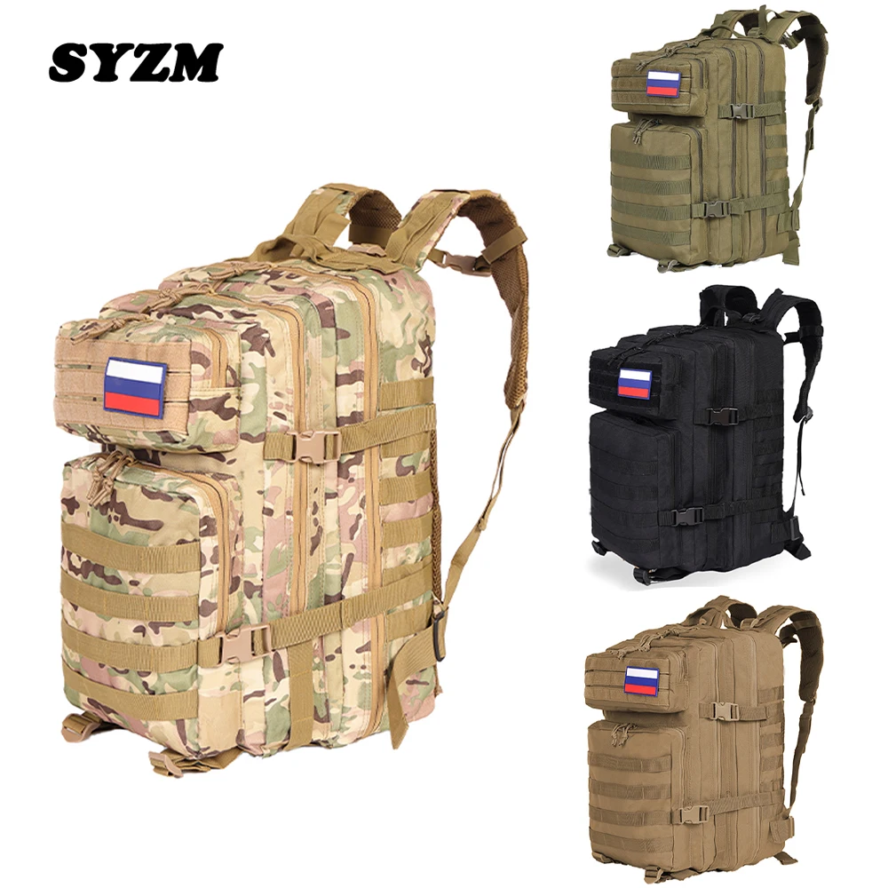 SYZM 50L / 30L Водонепроницаемый Тактический рюкзак, нейлоновые военные рюкзаки, Походная сумка для кемпинга, Походный рюкзак для рыбалки, охоты Изображение 0