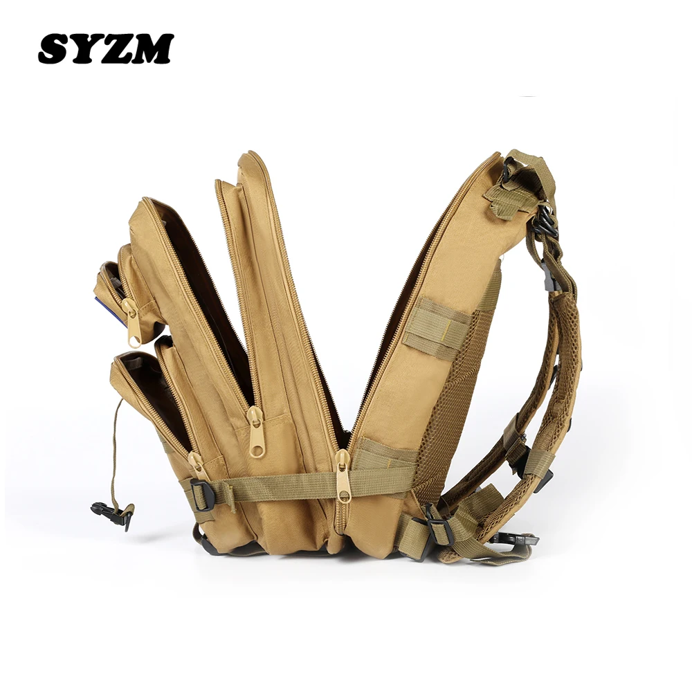 SYZM 50L / 30L Водонепроницаемый Тактический рюкзак, нейлоновые военные рюкзаки, Походная сумка для кемпинга, Походный рюкзак для рыбалки, охоты Изображение 2