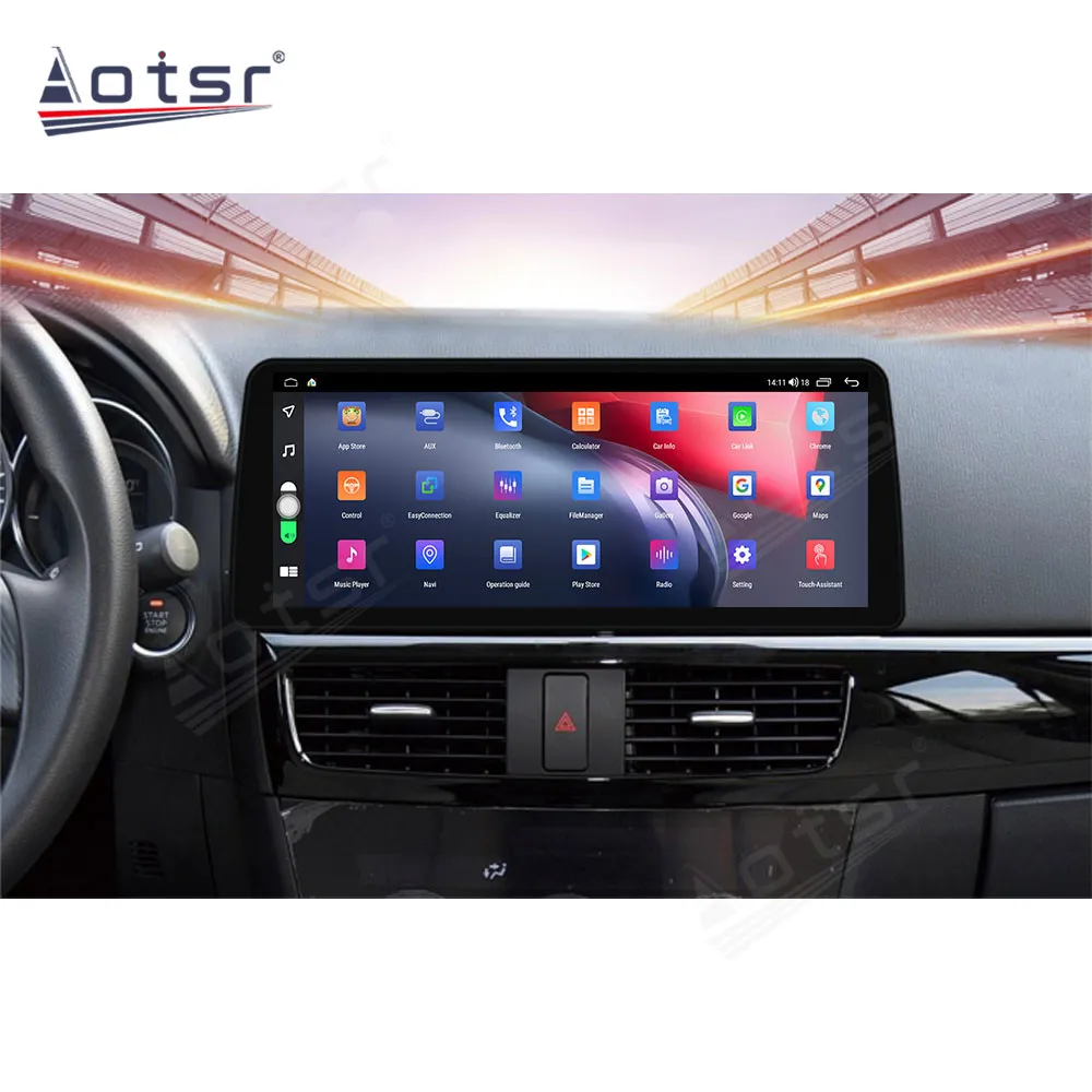 Для Mazda CX-5 CX 5 CX5 2012-2016 Android Автомобильный Радио Мультимедийный Видеоплеер IPS Экран Navi Carplay No 2 Din 12,3 