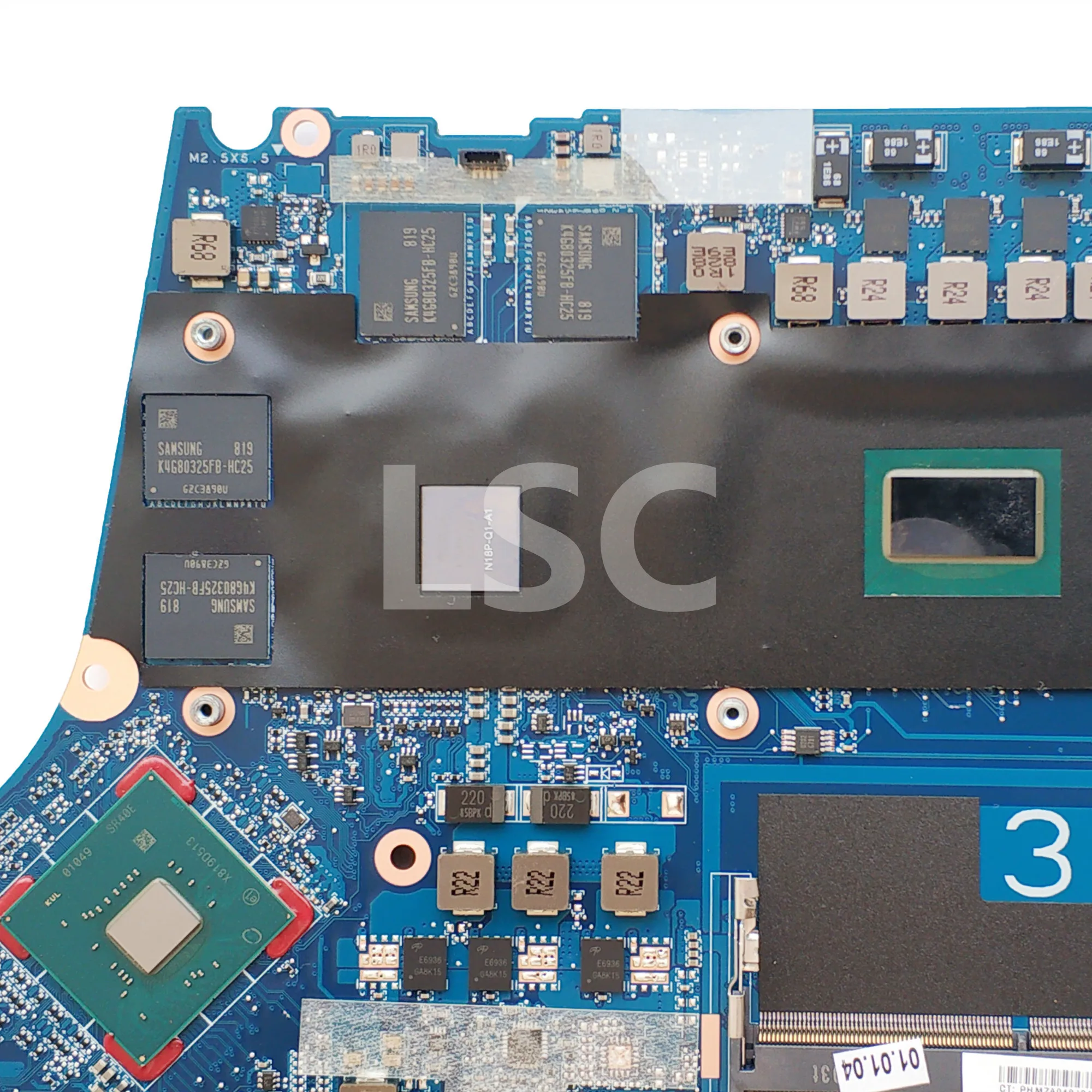 Для HP Zbook 15 G5 Материнская плата ноутбука С процессором I5-8400H L28691-601 L28691-001 DA0XW2MBAG0 N18P-Q1-A1 P1000 4 ГБ DDR4 Изображение 3