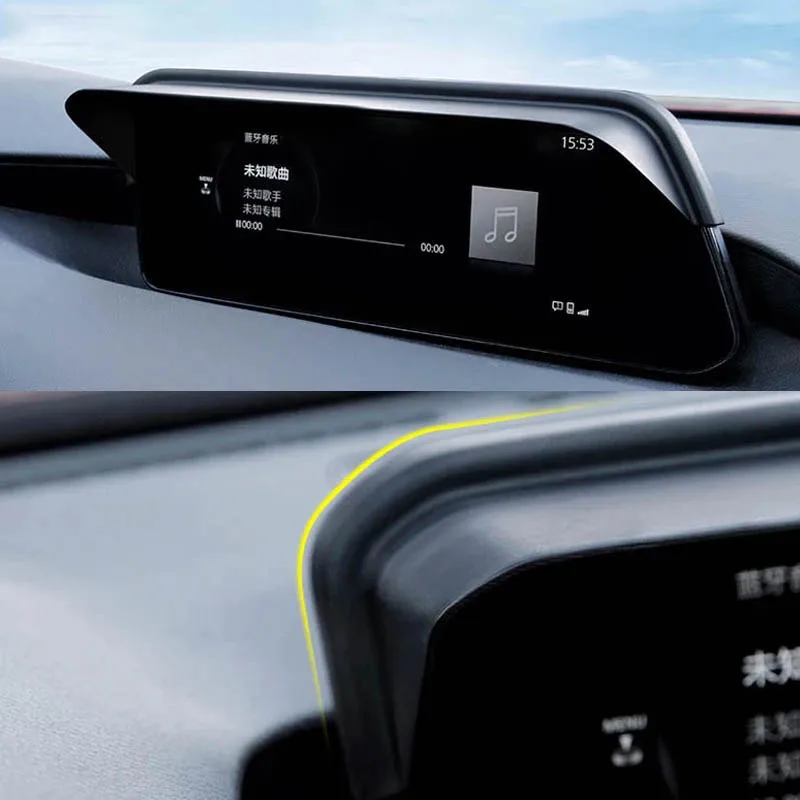 Навигационный экран центральной консоли автомобиля, Солнцезащитный Козырек, Аксессуары для CX30 -30 2019 2020 2021 Изображение 2