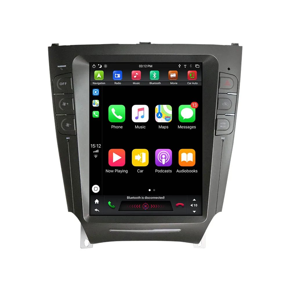 Для Lexus IS250 IS300 IS200 IS220 IS350 Android 9 Мультимедийный Плеер Автомобильный GPS Навигация Авто Стерео Магнитола Магнитофон Головное устройство Изображение 2