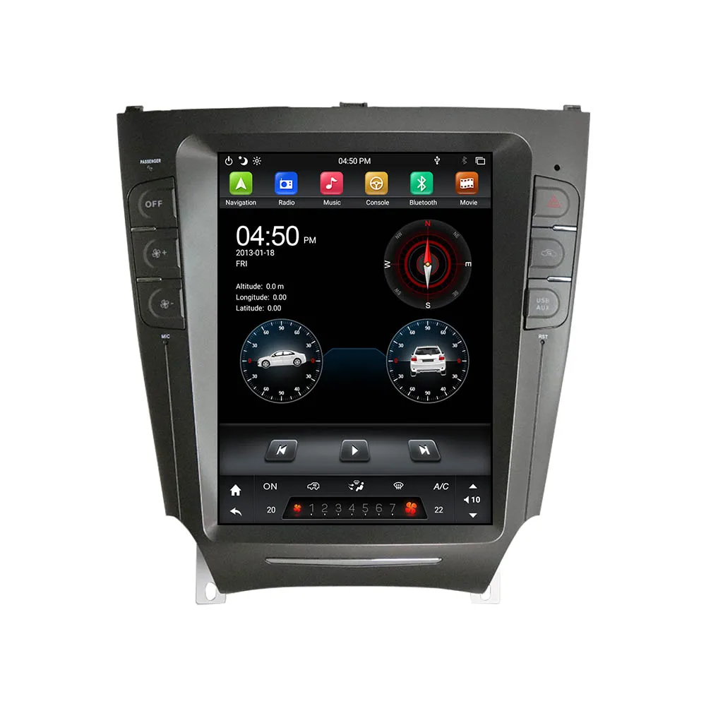 Для Lexus IS250 IS300 IS200 IS220 IS350 Android 9 Мультимедийный Плеер Автомобильный GPS Навигация Авто Стерео Магнитола Магнитофон Головное устройство Изображение 3